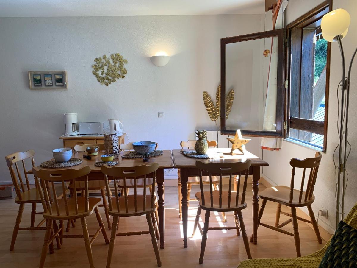 Pleine Nature Pied Pistes Piscine Chauffee 우스투 외부 사진