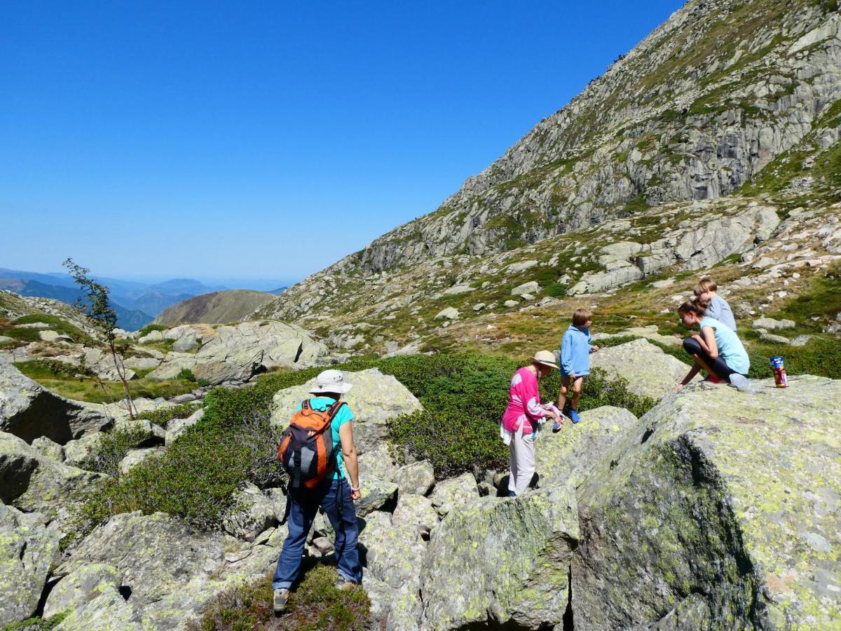 Pleine Nature Pied Pistes Piscine Chauffee 우스투 외부 사진